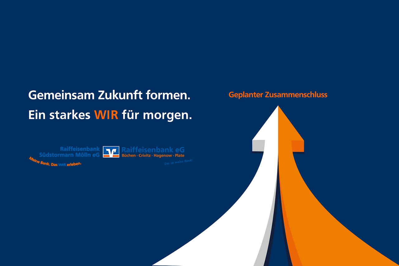 Gemeinsam Zukunft formen Ein starkes Wir für morgen. Geplanter Zusammenschluss