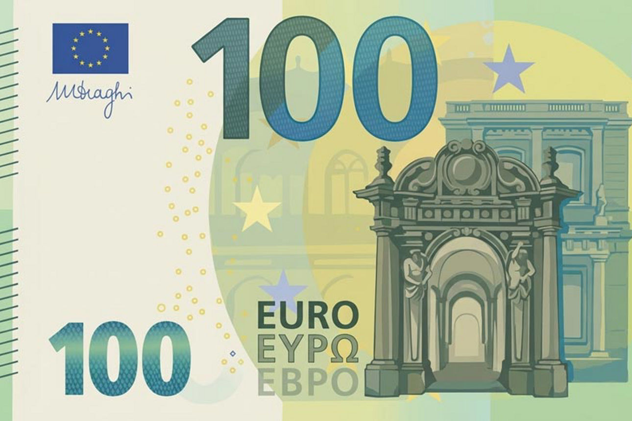100 Euro Geldschein zur Visualisierung der Prämie