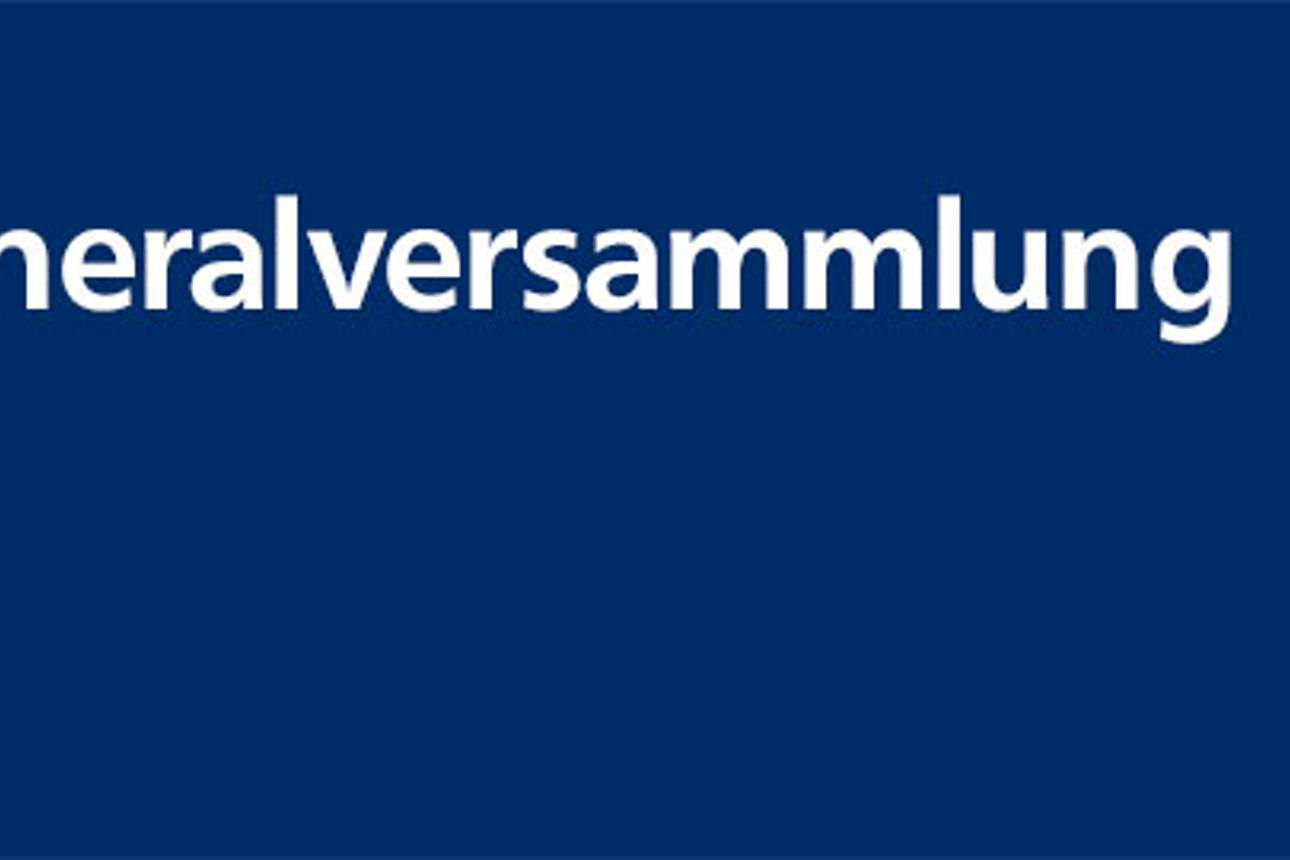 Generalversammlung Plakat