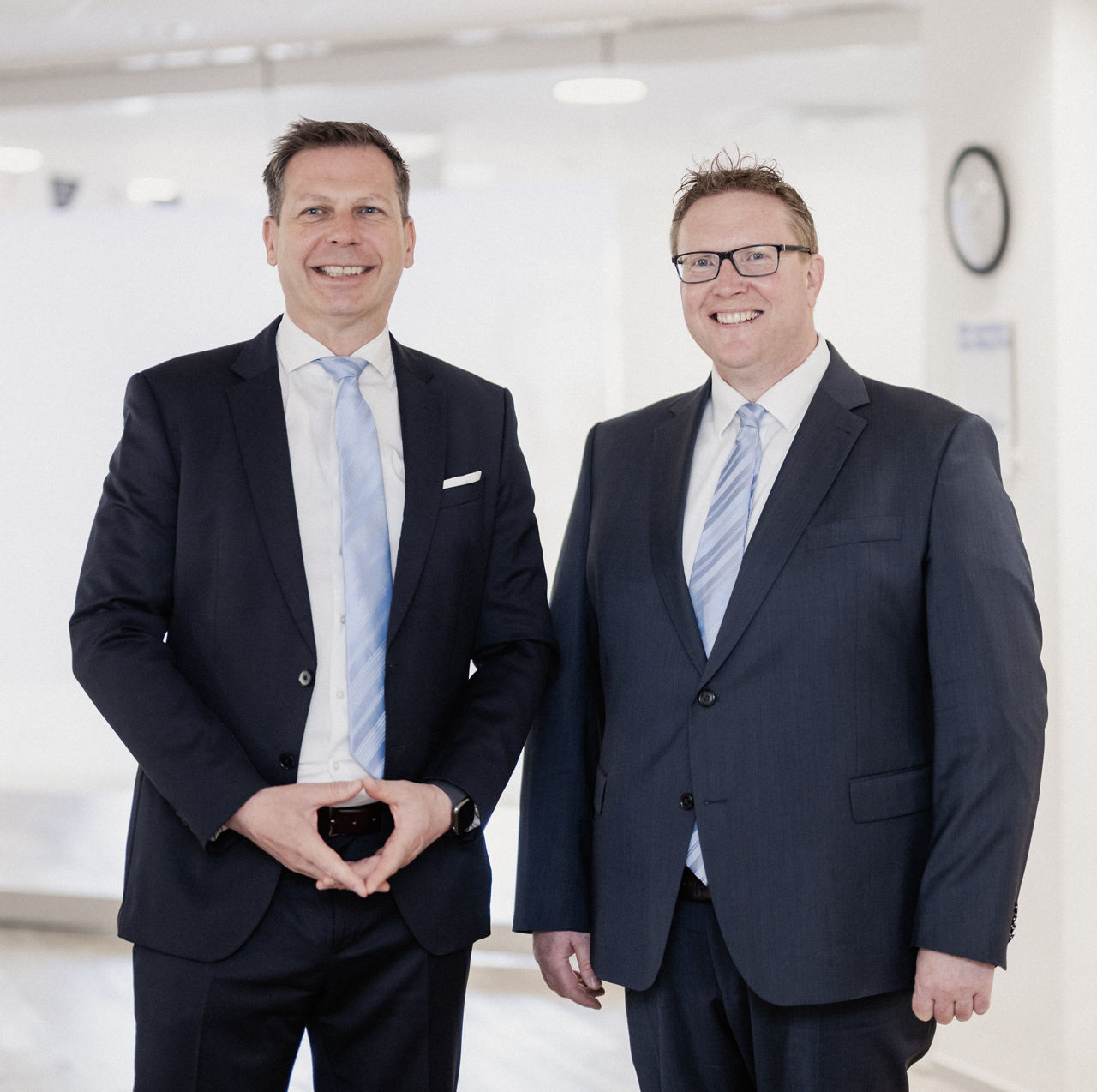 Vorstände Thomas Gensch und Peter Brack