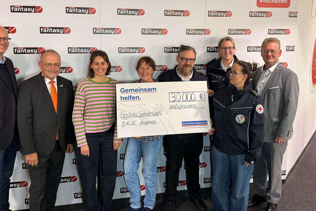 Übergabe der Gesamtsumme 2025