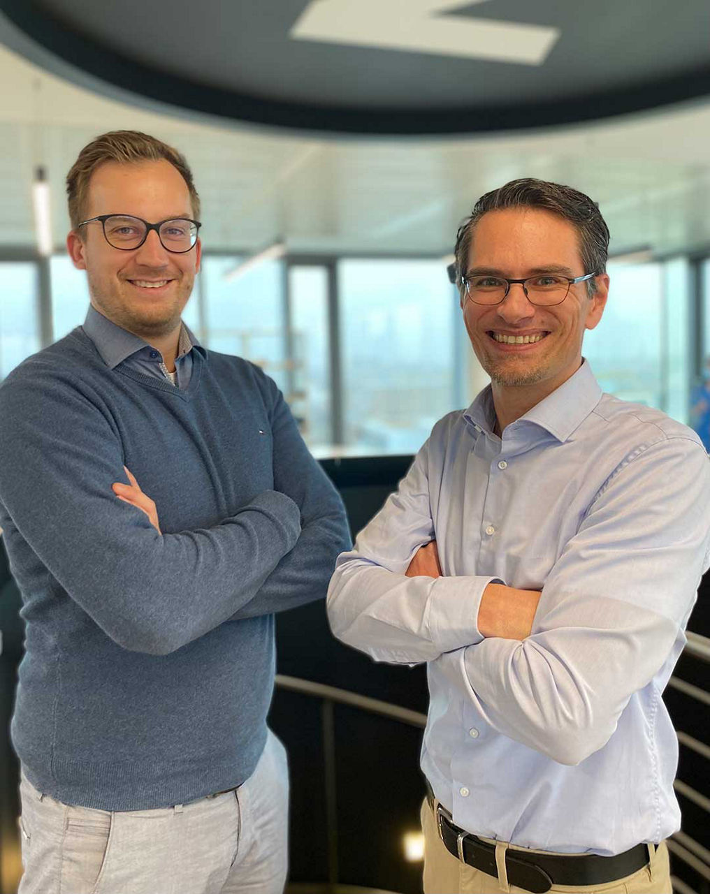 Hinrich Maack und Burkhardt Theel