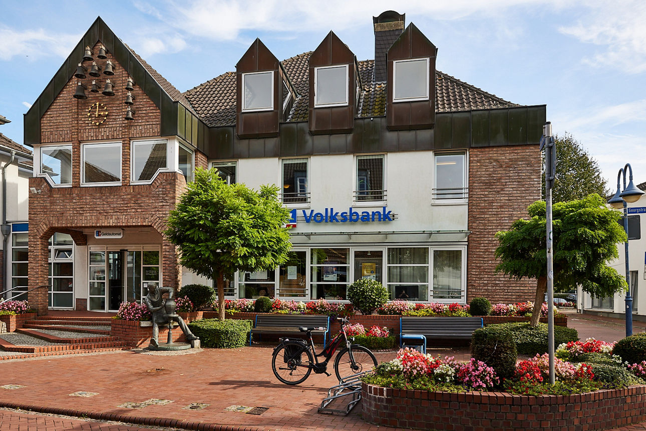 Gebäude der Volksbank Schermbeck