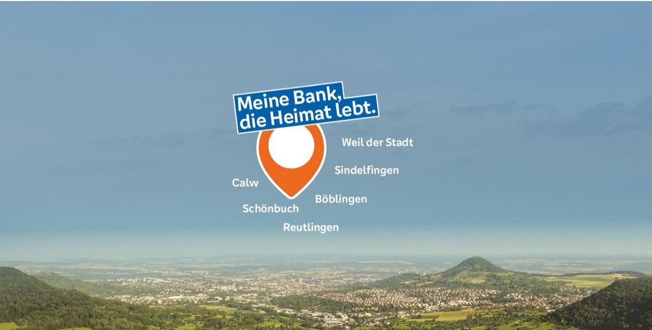 Blick vom Albrand über Reutlingen, dem Schönbuch bis zum Schwarzwald am Horizont