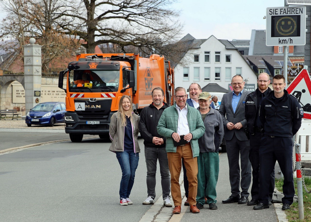 Einen lachenden Smiley gibt’s nur bis 30 km/h. 