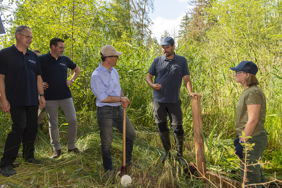Cem Özdemir zu Besuch im GestalterMoor