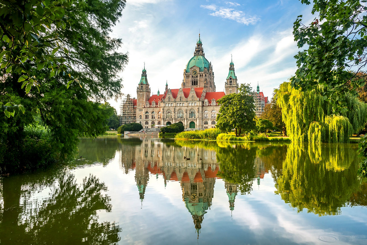 Neues Rathaus in Hannover  