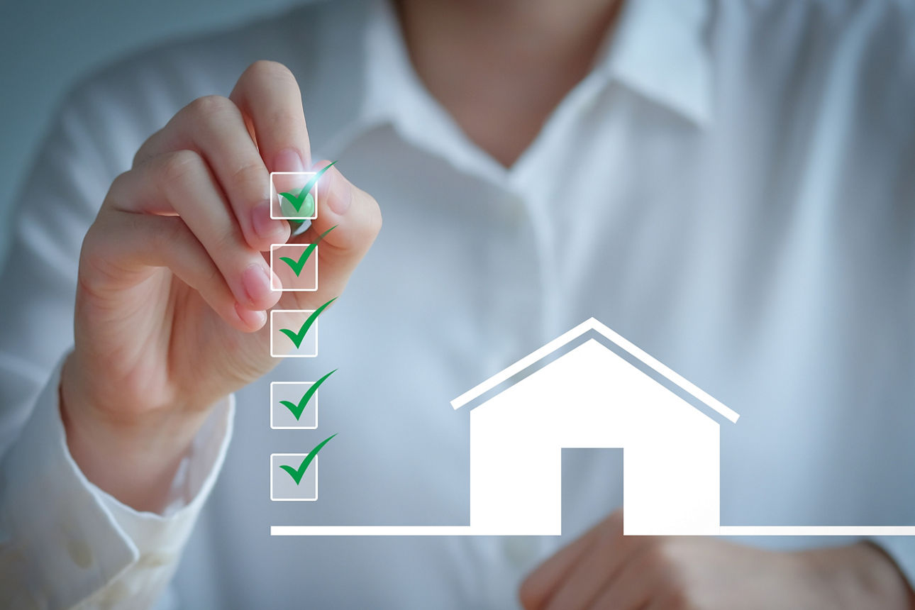 Darstellung Checkliste Immobilienkauf