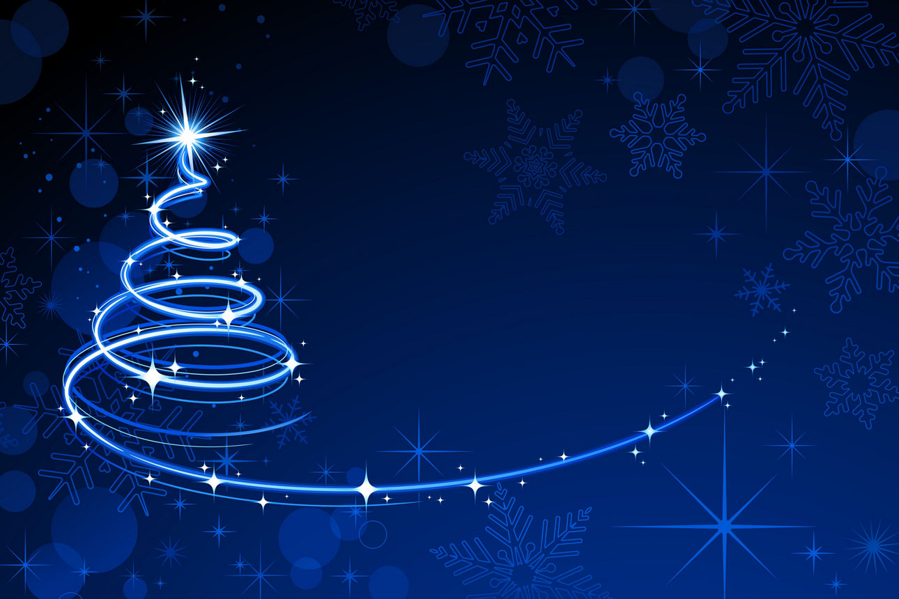 Sparkly christmas tree background. All elements are separate objects. File is layered, global colors used and hi res jpeg included. Only simple gradient used, No flattened transparency. Please take a look at other work of mine linked below.