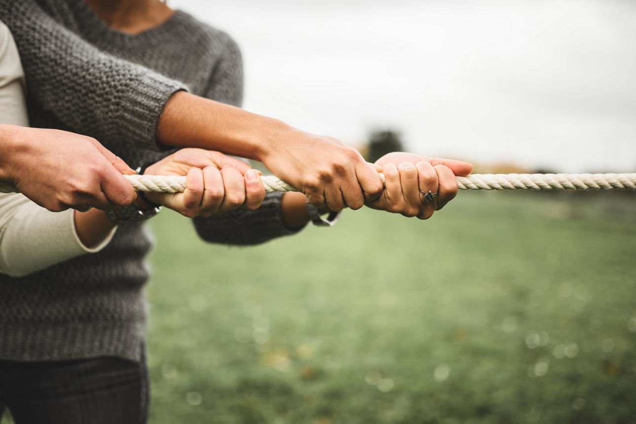 Gemeinsam an einem Strang ziehen