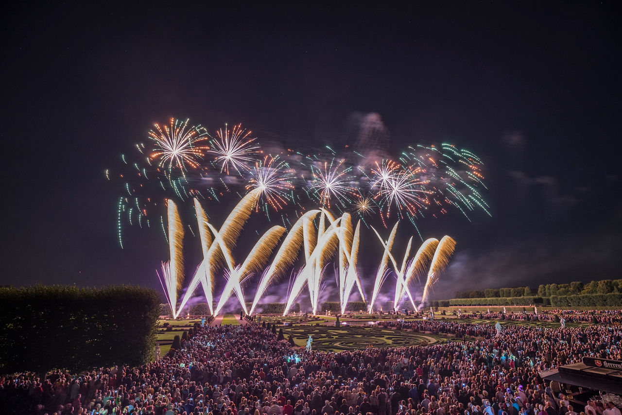 Bunter Feuerwerk