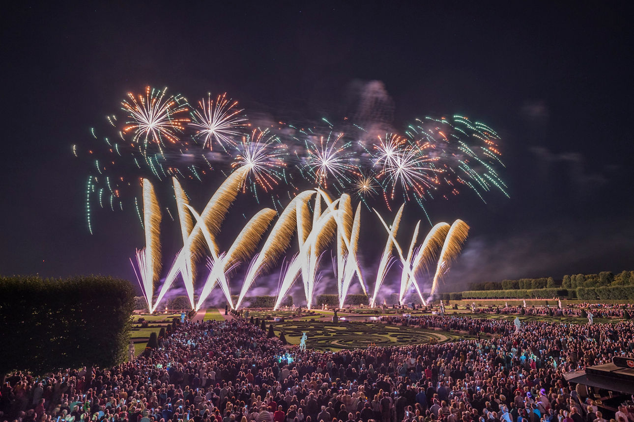 Bunter Feuerwerk