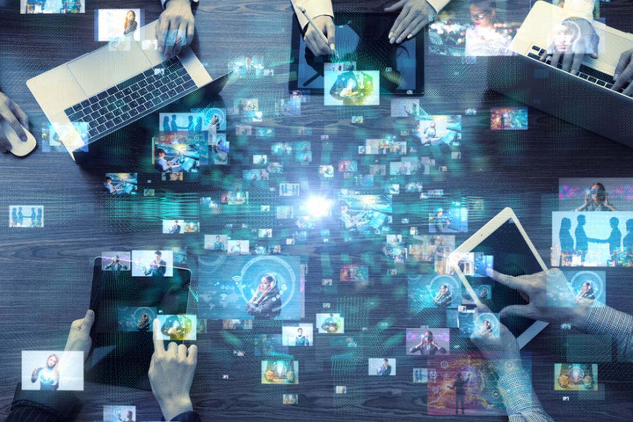 Social networking service. 