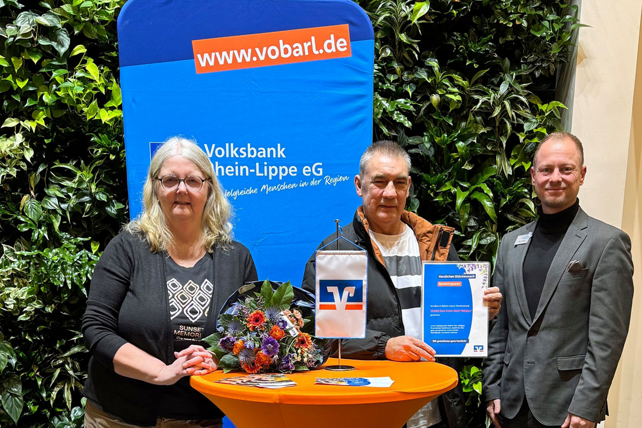 Auf dem Foto Heike Spöler, Andreas Krause, Timon Seesing