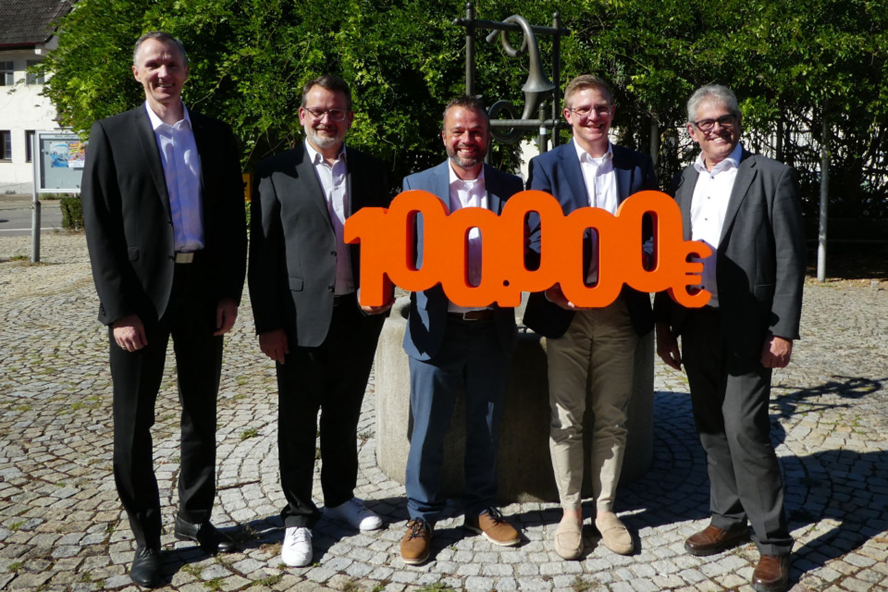 Gratulation zum Hauptgewinn
