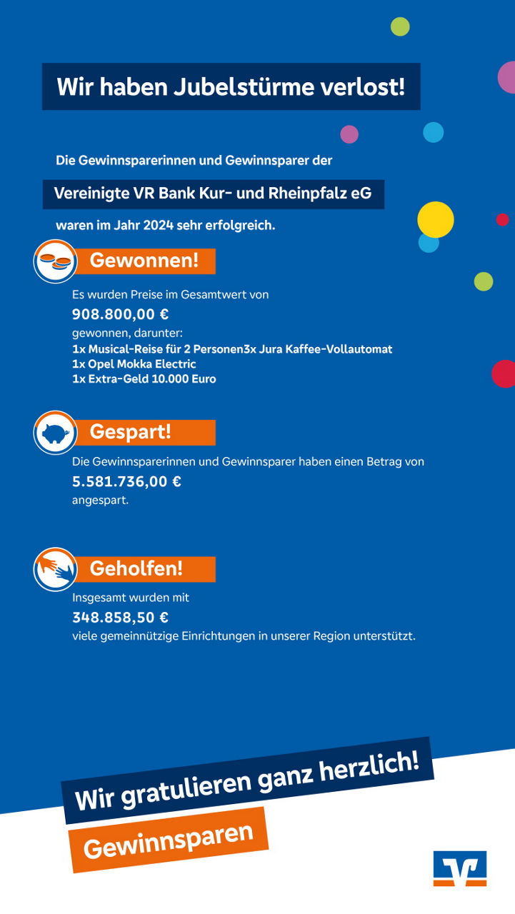 Gewinnspar Urkunde