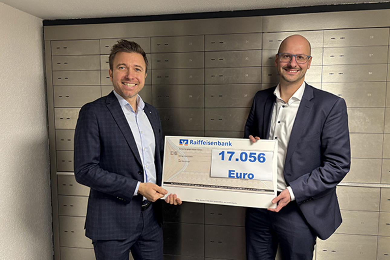 Unsere Vorstände präsentieren Stolz Ihren Beitrag für unsere Region