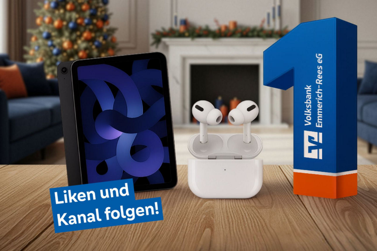 Bild zum Gewinnspiel mit IPad, Kopfhörern und der 1
