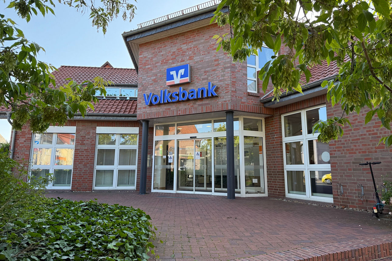 Außenansicht der Geschäftstelle Giesen