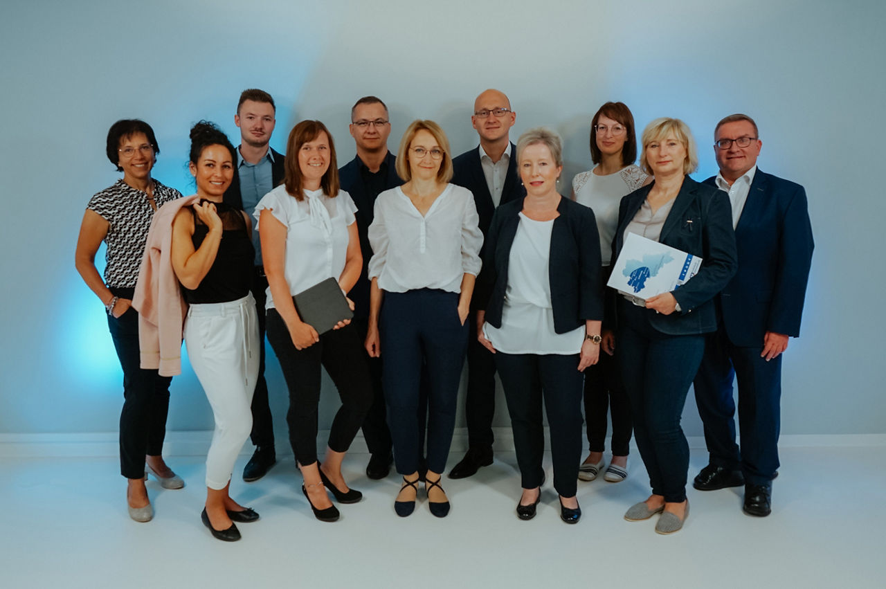 Das Team  "Gewerbliche Immobilienfinanzierung" der Volksbank Mittweida eG