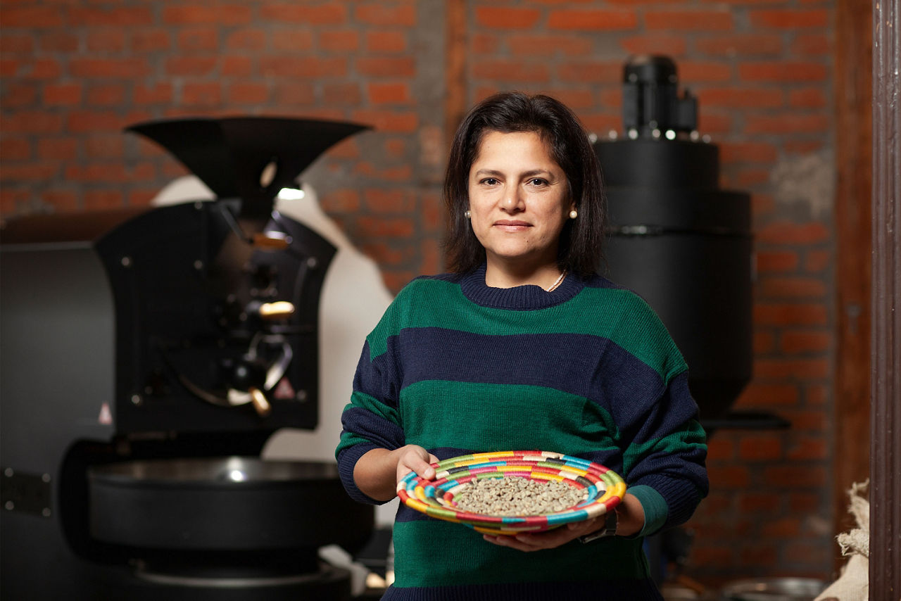 Gina Motta, Inhaberin MuisCafé in Schmölln