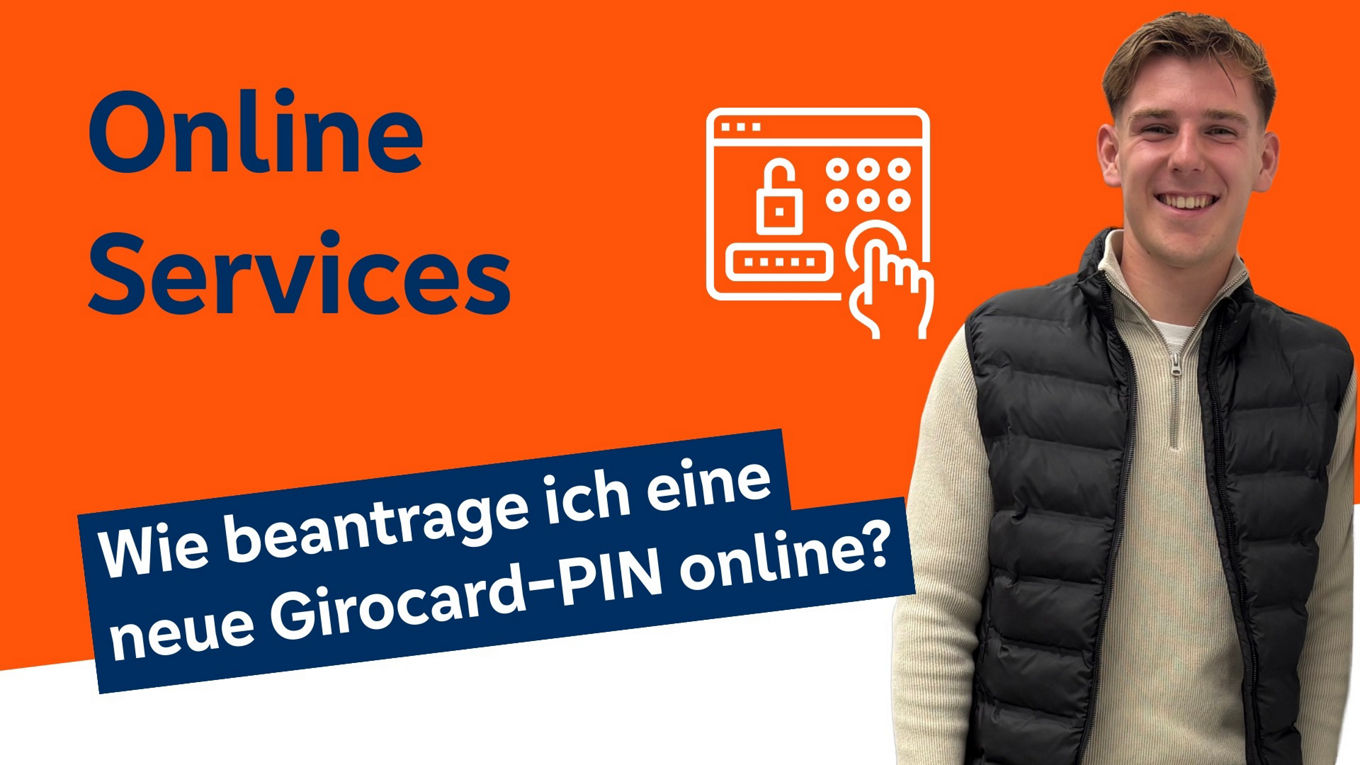 Neue PIN Girokonto beantragen