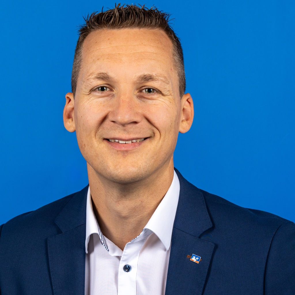 Foto unseres Vorstands Dominik Goppert
