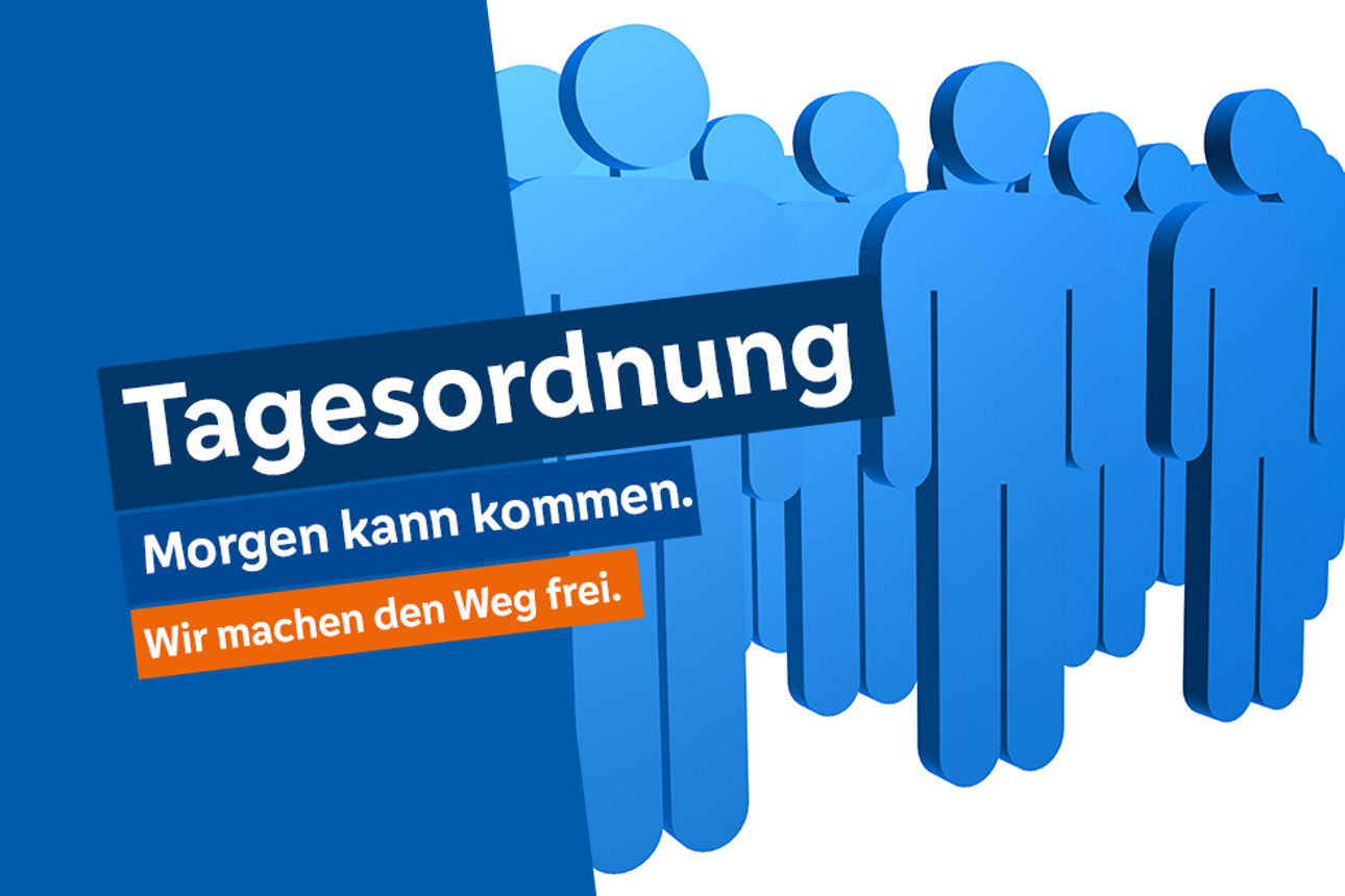 Tagesordnung für die 122. ordentliche Vertreterversammlung der VR-Bank Ostbayern-Mitte eG