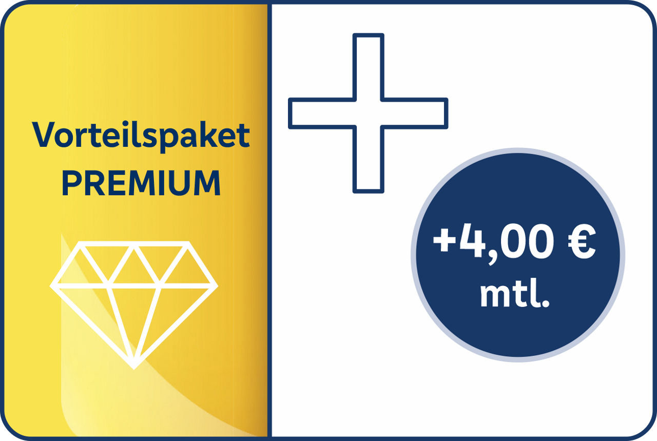 Signet des Vorteilspaket PREMIUM