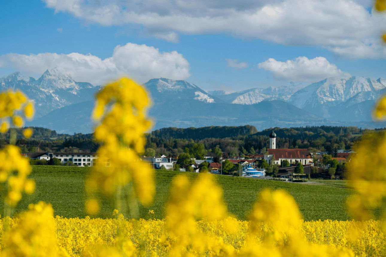 Landschaftsbild Grafing