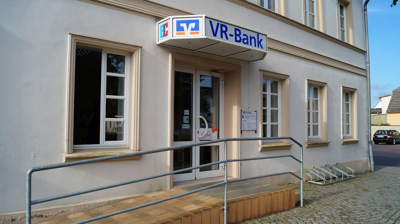 Bild vom Gebäude der Filiale VR-Bank Uckermark-Randow eG Gramzow