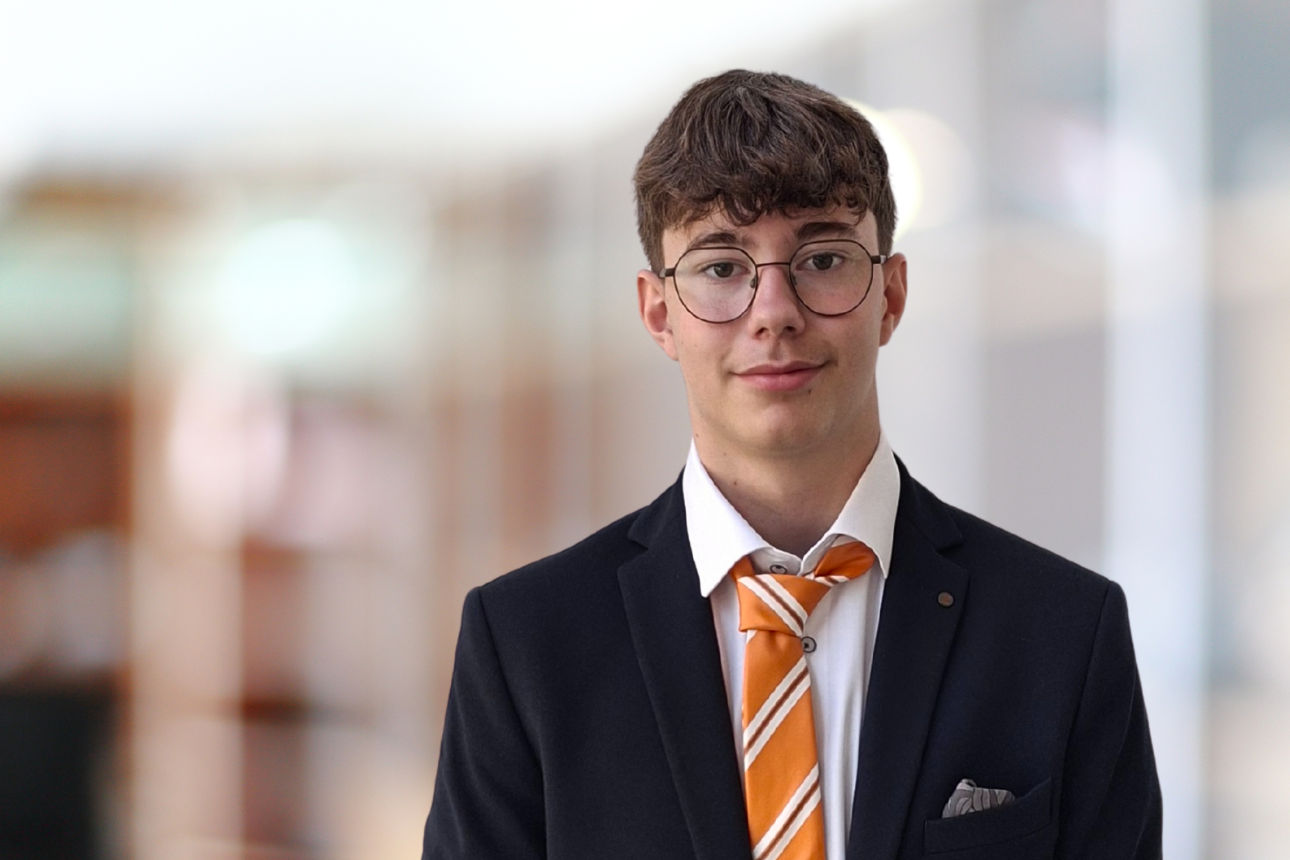 Lukas Grap Auszubildender