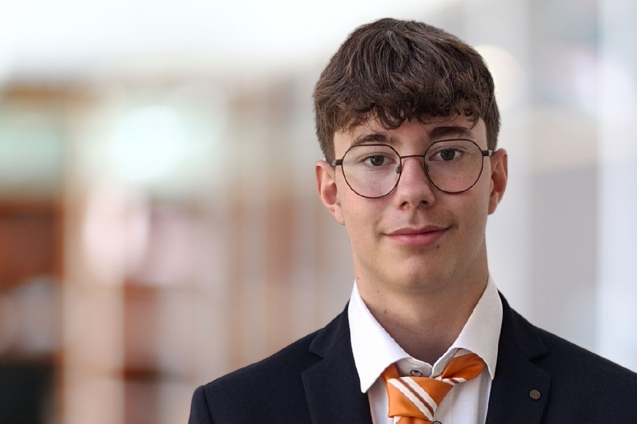 Lukas Grap Auszubildender