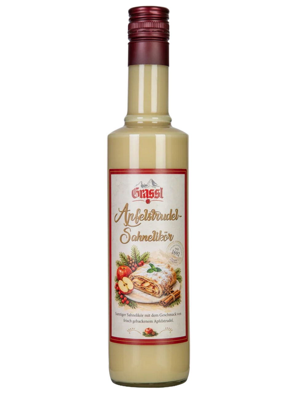 Apfelstrudel-Sahnelikör von Grassl