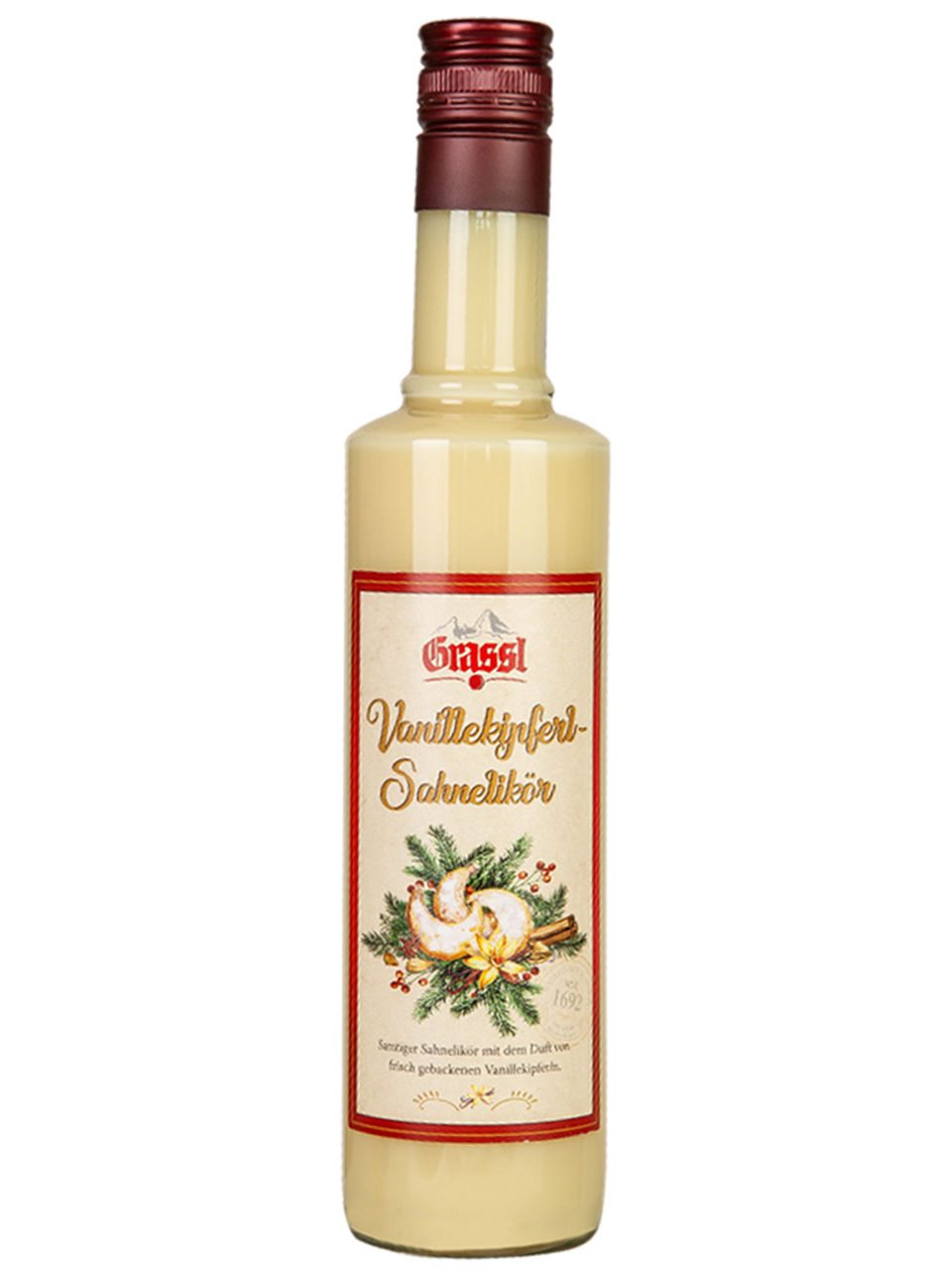 Vanillekipferl-Sahnelikör von Grassl