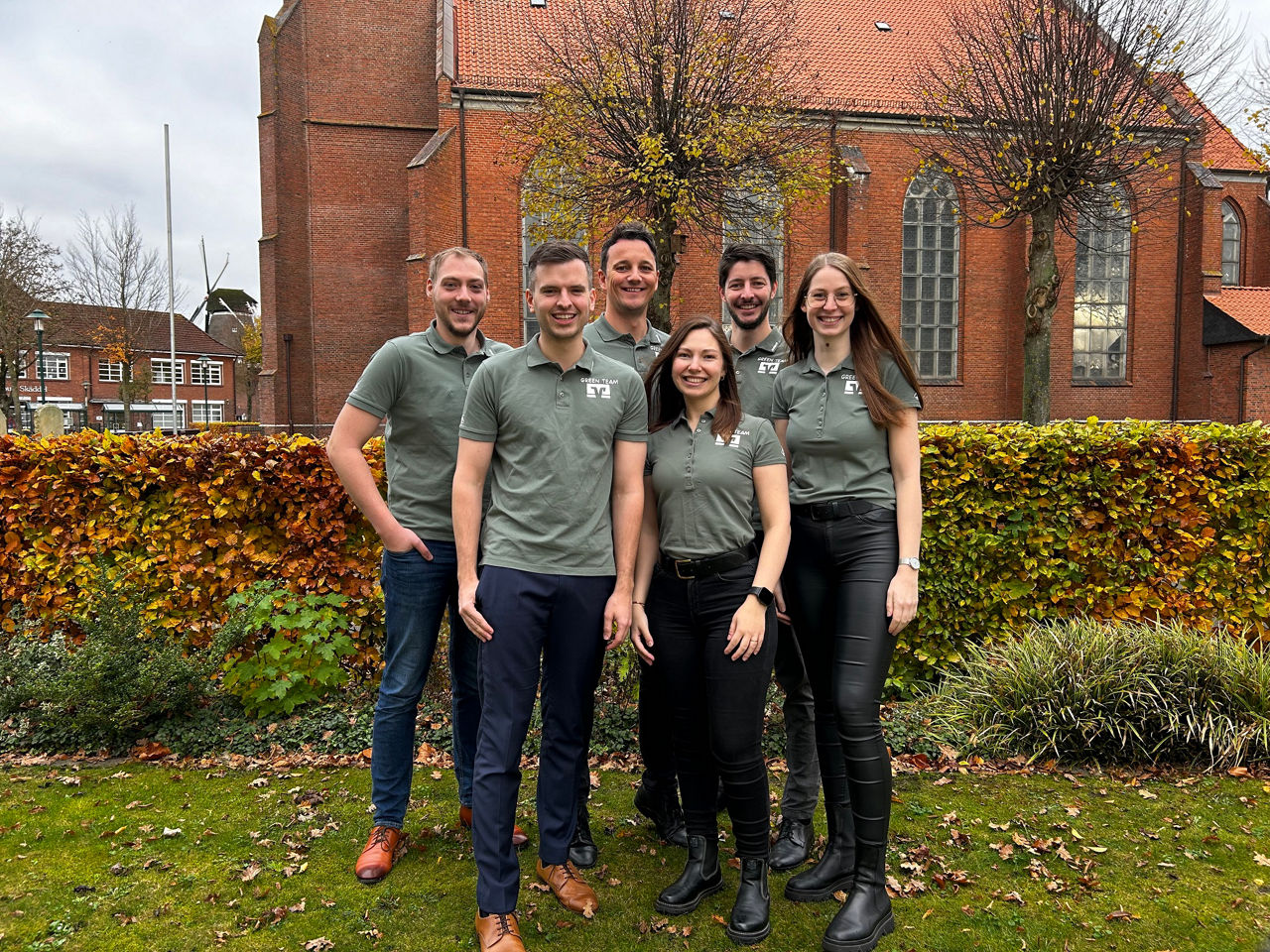 Das Green-Team der Raiffeisenbank eG Scharrel