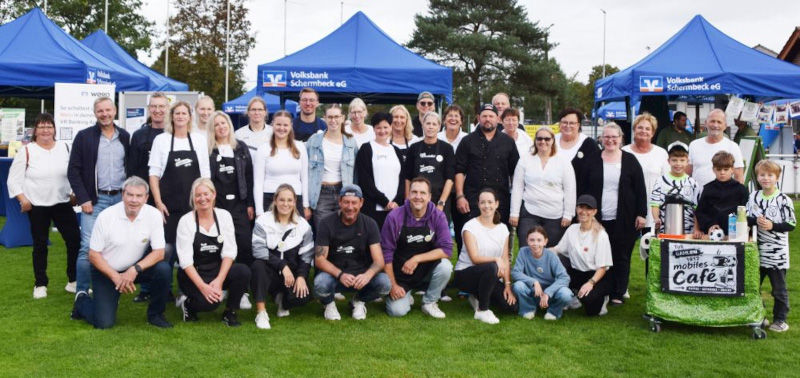 Helfer vom TuS Gahlen beim Tag der Vereine - Gruppenbild