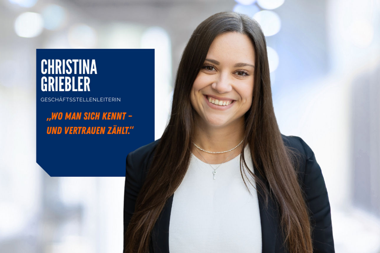 Portrait der Mitarbeiterin Christina Griebler