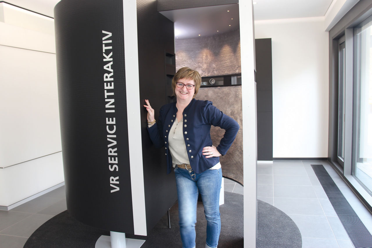 Frau Gröbner aus Alsdorf in unserer VR-Sisy