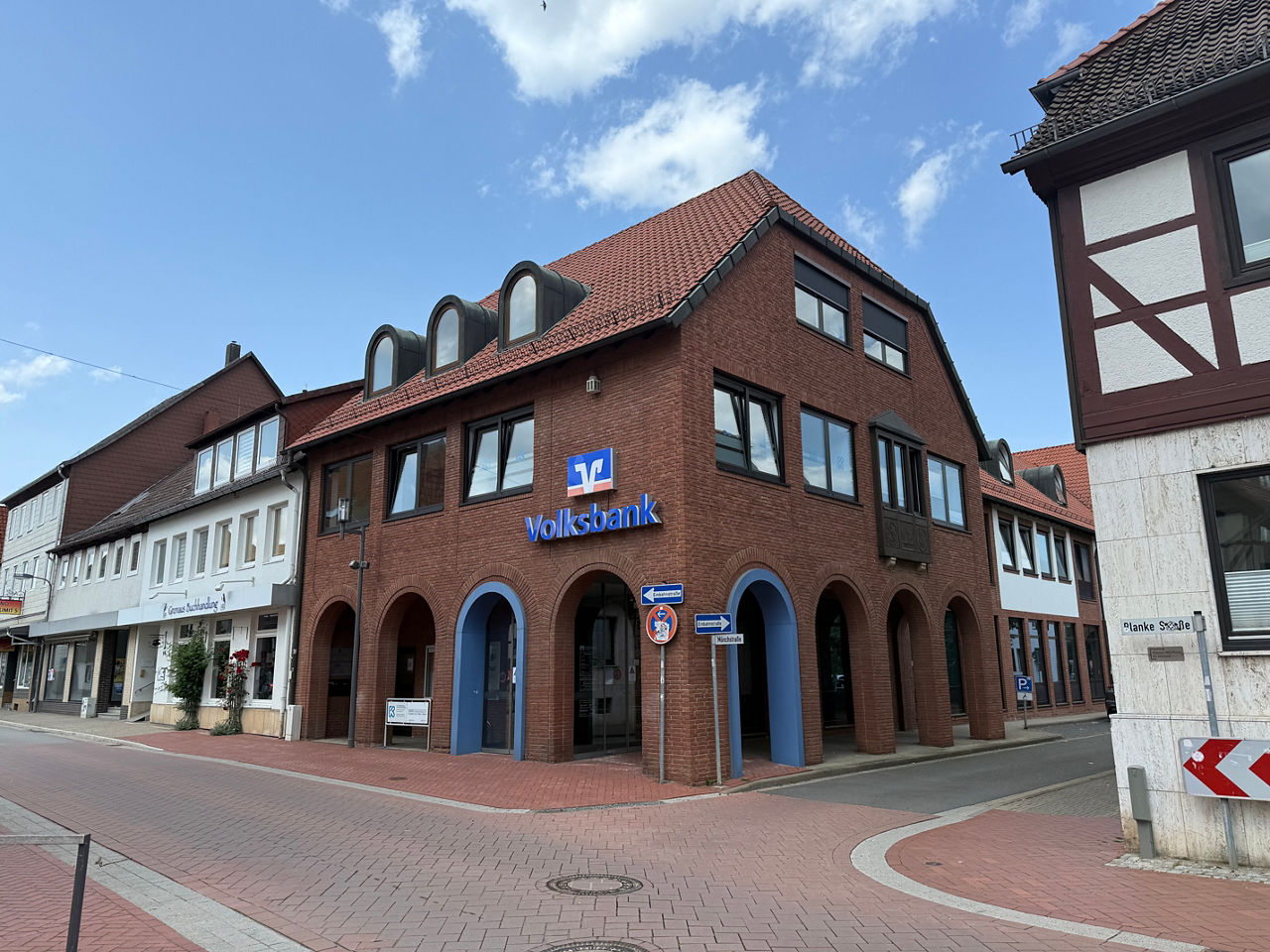 Außenansicht der Geschäftstelle Gronau