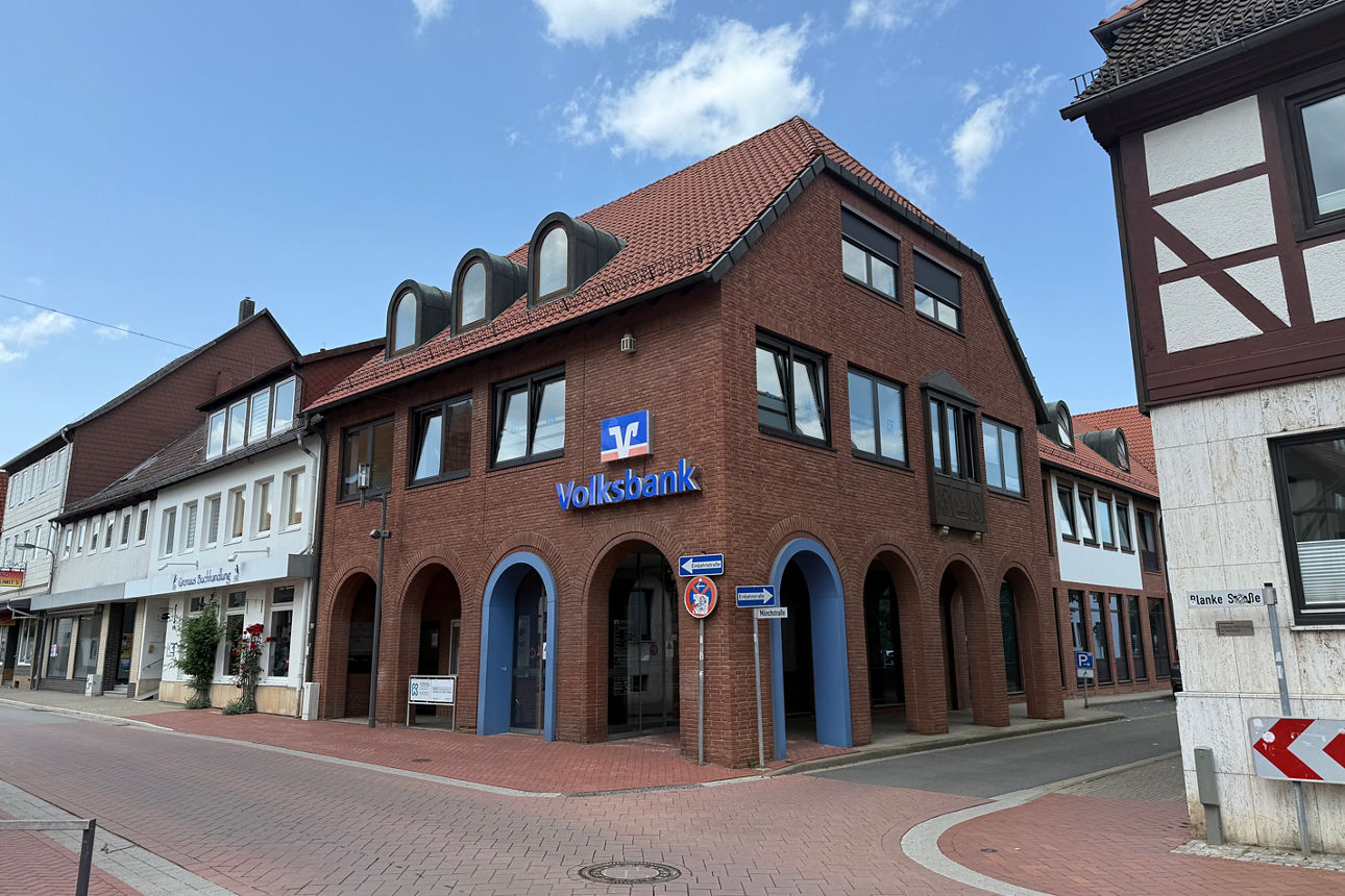 Außenansicht der Geschäftstelle Gronau
