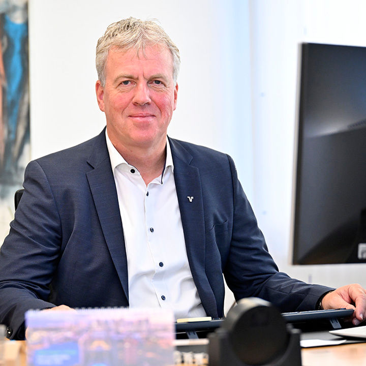 Thomas Grootens als Geschäftsstellenleiter Goch