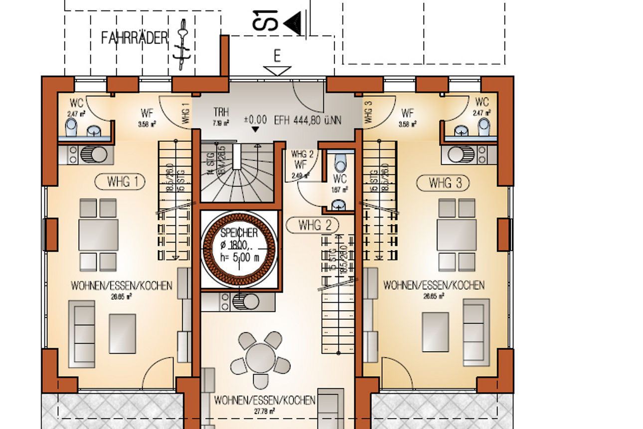 Grundriss Erdgeschoss