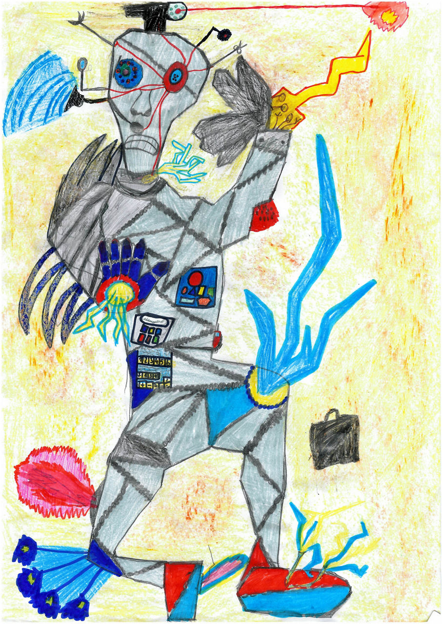 Darstellung eines Roboters