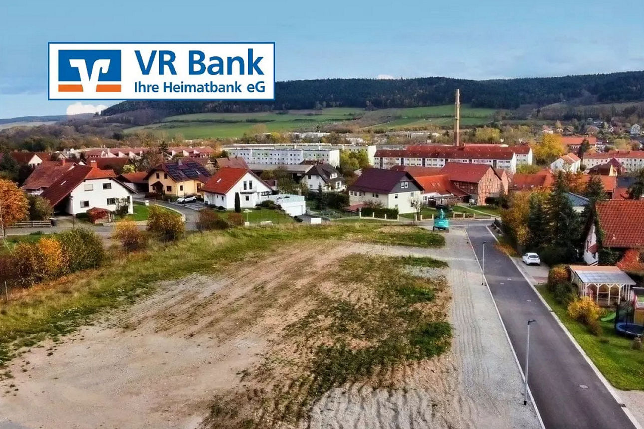 Blick auf das Baugebiet in Statdtilm
