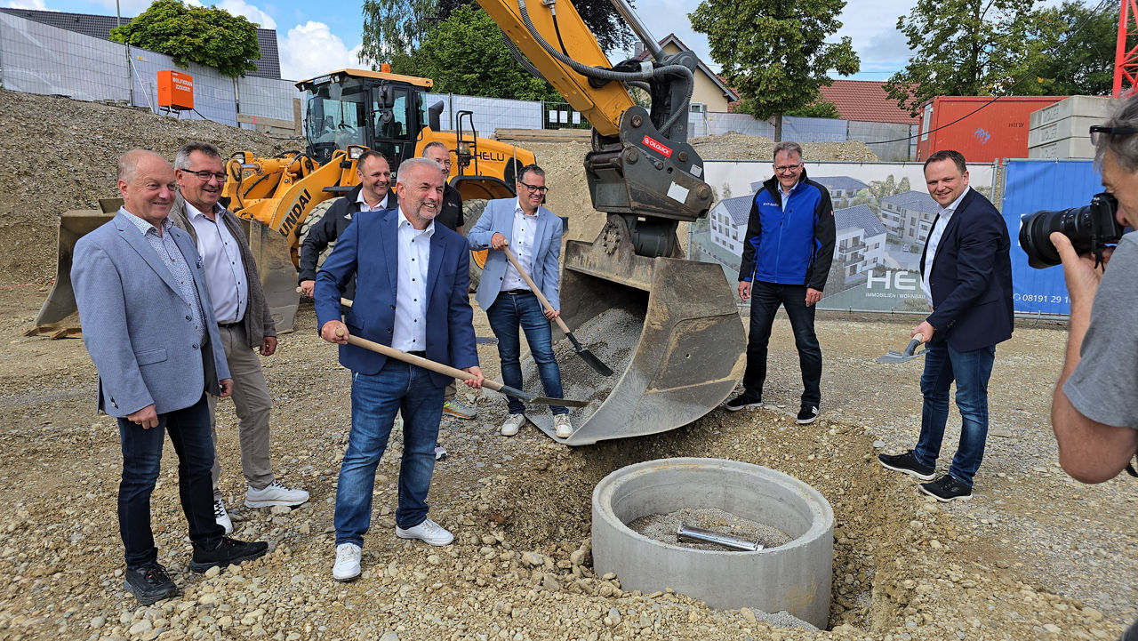 VR-Bank Landsberg-Ammersee startet großes Bauprojekt in Schwabhausen