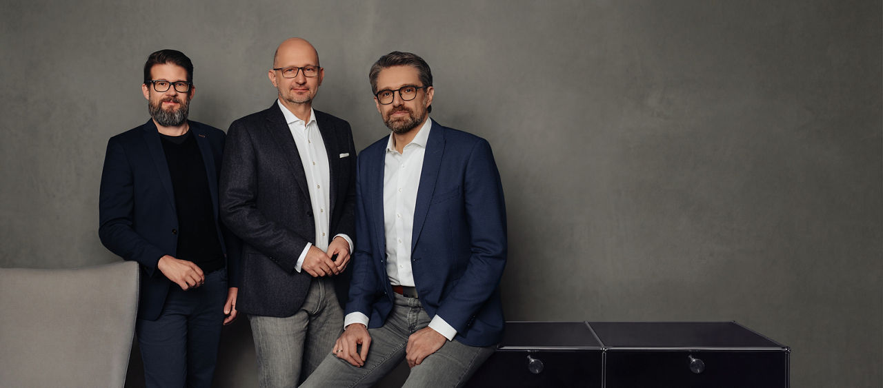 Gruppenfoto des Vorstandes der Sparda-Bank Hannover eG