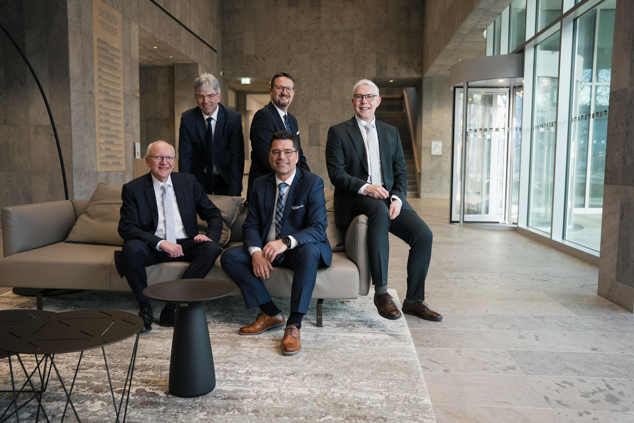 Gruppenfoto Geschäftsleitung der VRBM