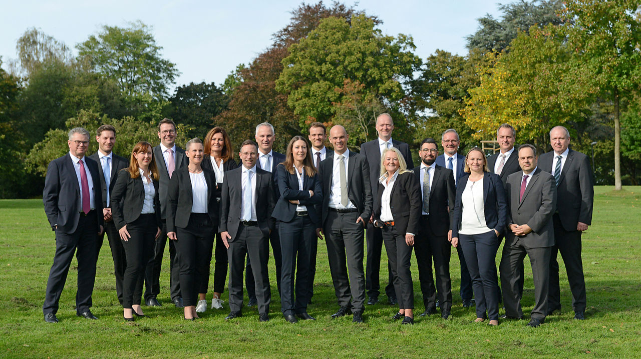 Das Team des Private Banking der Volksbank im Bergischen Land