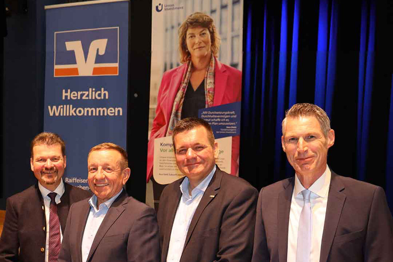 Norbert Faller bei der Raiffeisenbank Schwabmünchen-Stauden eG